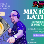 MIX 100% LATINO – DJ JULIAN TERAN SPECIALE CHANDELEUR
